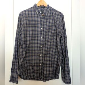 J. Crew Slim Shirt, Plaid (Grey, Blue, Red)